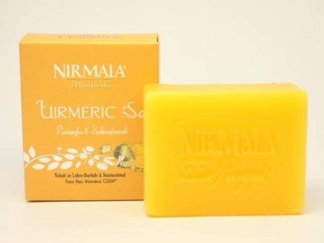 Nirmala Naturals Turmeric & Sandalwood Soap